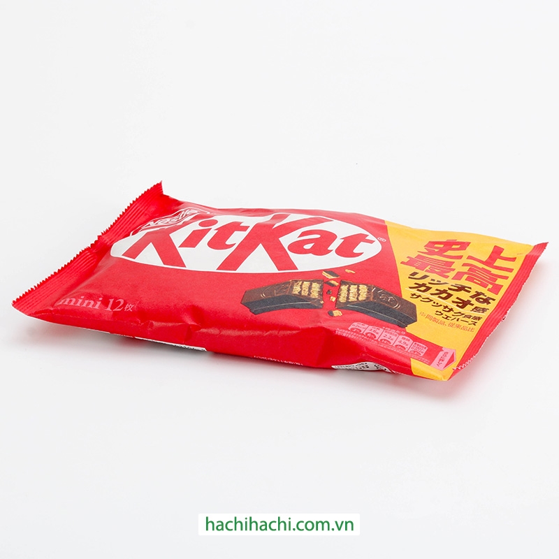 Bánh Kitkat Socola Nhật Bản 139.2g (11.6g x 12 cái) thương hiệu KITKAT