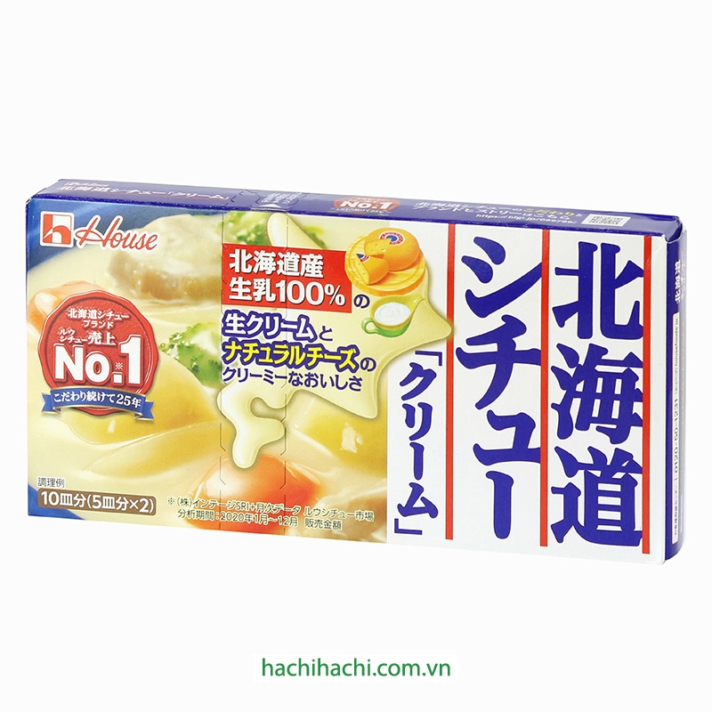 Viên nấu sốt kem phô mai kiểu Nhật House Foods 180g thương hiệu HOUSE FOODS