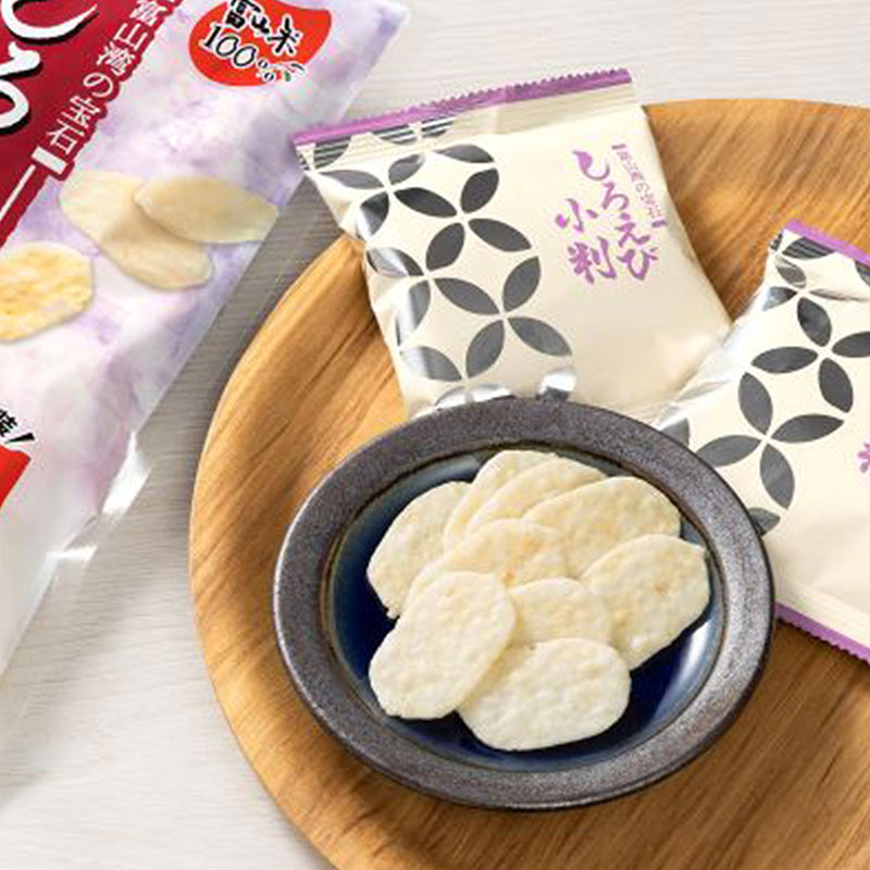 Bánh gạo vị tôm trắng Hinodeya Nhật Bản 91g (13g x 7gói) thương hiệu HINODEYA