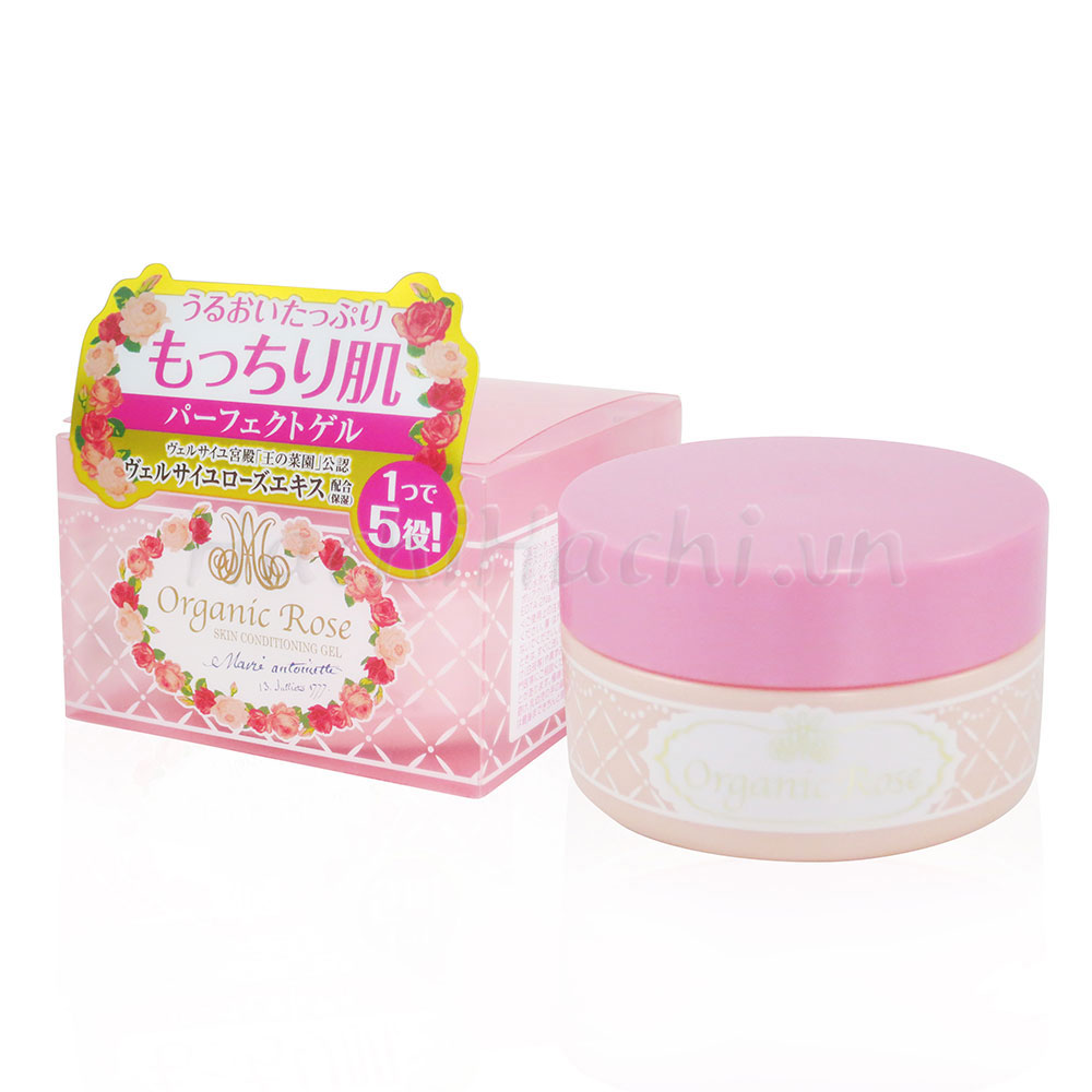 Gel dưỡng da Meishoku Organic Rose 90g Dưỡng ẩm, se lỗ chân lông thương hiệu MEISHOKU