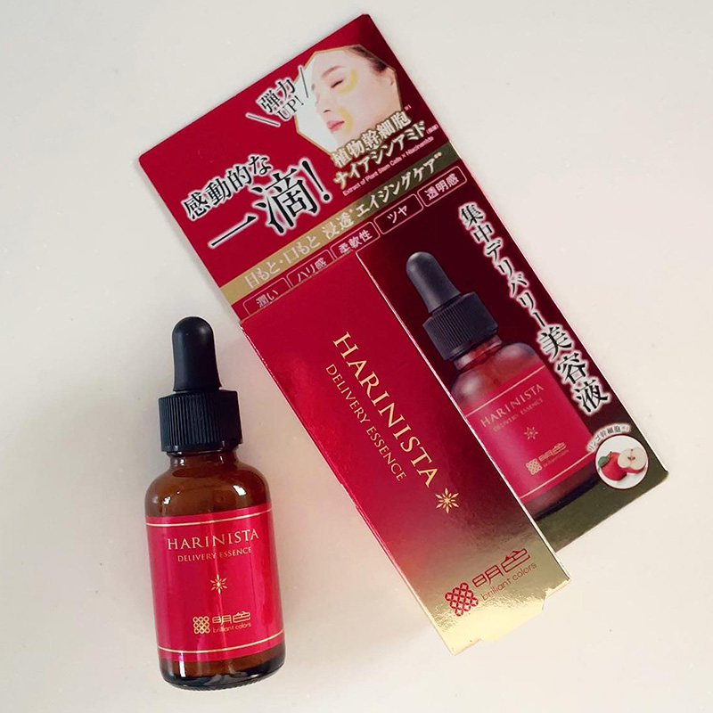 Tinh chất dưỡng ẩm chuyên sâu giảm nếp nhăn, ngăn chảy xệ Nhật Bản Meishoku Harinista 30ml thương hiệu MEISHOKU