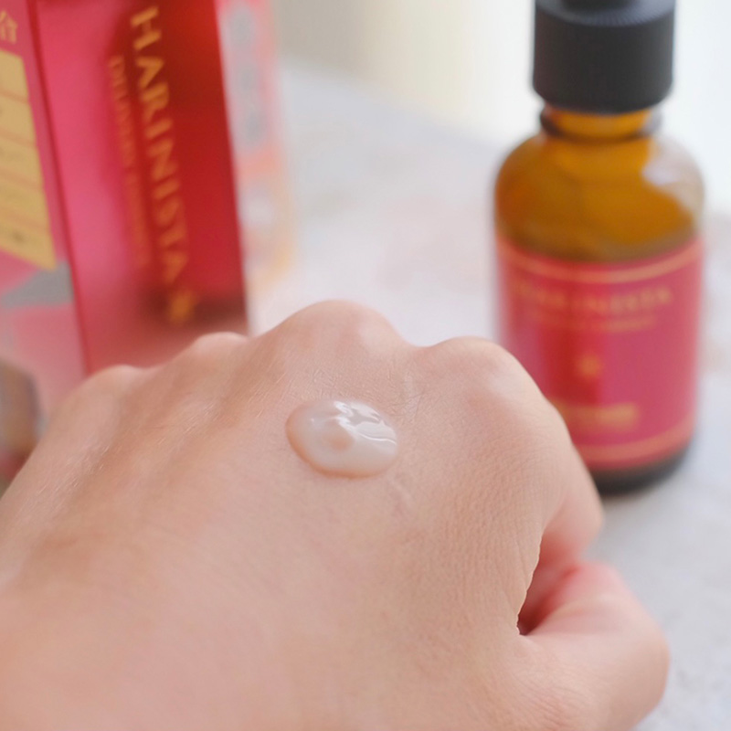 Tinh chất dưỡng ẩm chuyên sâu giảm nếp nhăn, ngăn chảy xệ Nhật Bản Meishoku Harinista 30ml thương hiệu MEISHOKU