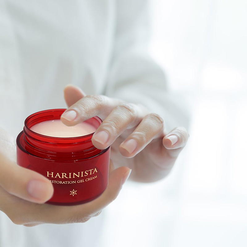 Kem gel dưỡng ẩm phục hồi chuyên sâu Nhật Bản Meishoku Harinista Restoration Gel Cream 50g thương hiệu MEISHOKU