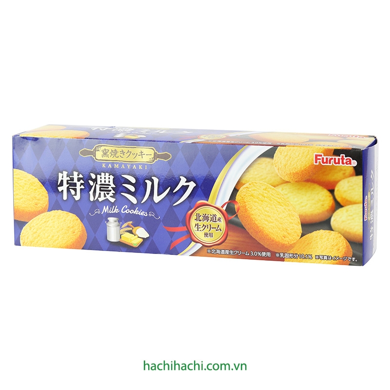 Bánh quy Furuta vị sữa 80.4g (6.7gx12 cái) thương hiệu FURUTA SEIKA