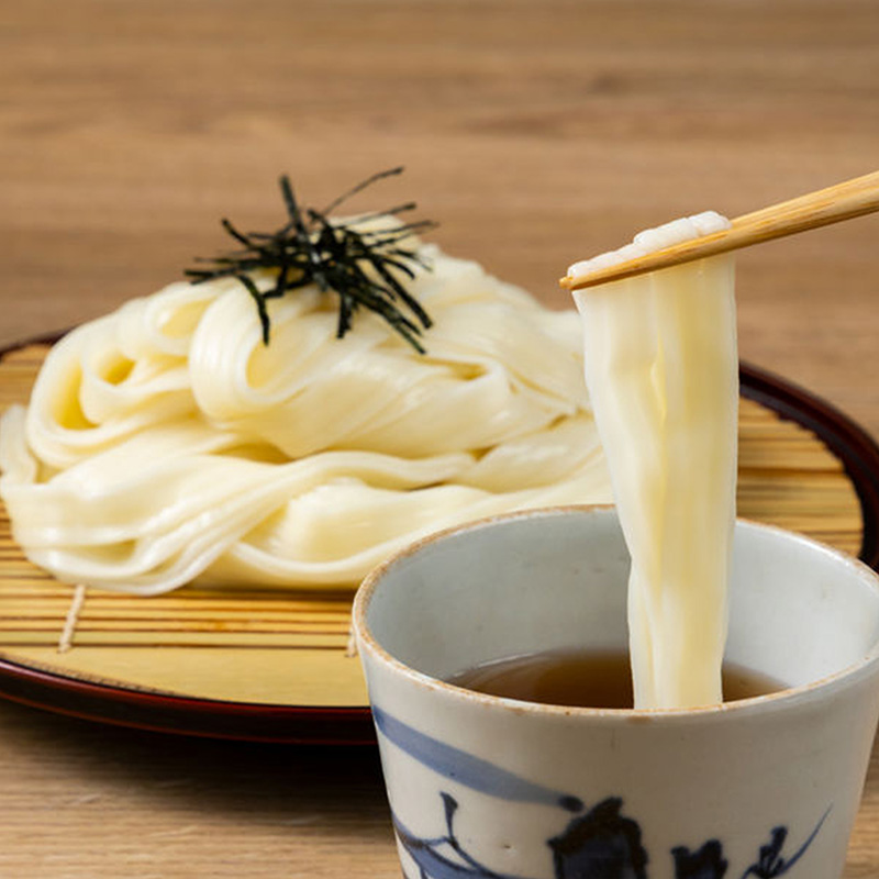 Mì Udon Hokkaido Hatakenaka 320g (80gx4 bó) thương hiệu HATAKENAKA
