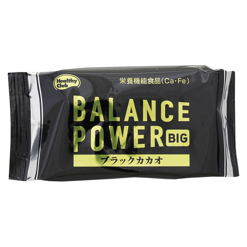 TPBS: Bánh BALANCE POWER cacao đen 63.2g (4 thanh), Bổ sung Canxi, Sắt, chất xơ thương hiệu HAMADA CONFECT