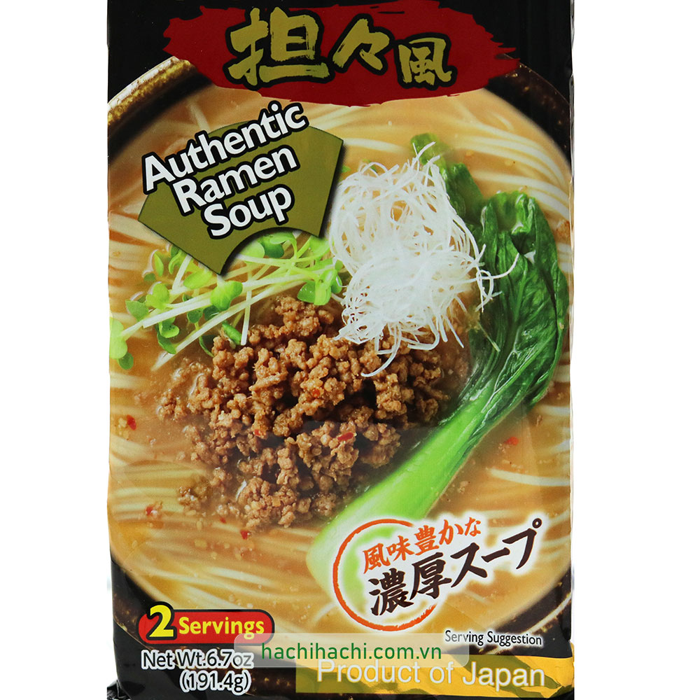 Mì Ramen không chiên vị mè cay Hikari Miso 191.4g (2 phần) thương hiệu HIKARI MISO