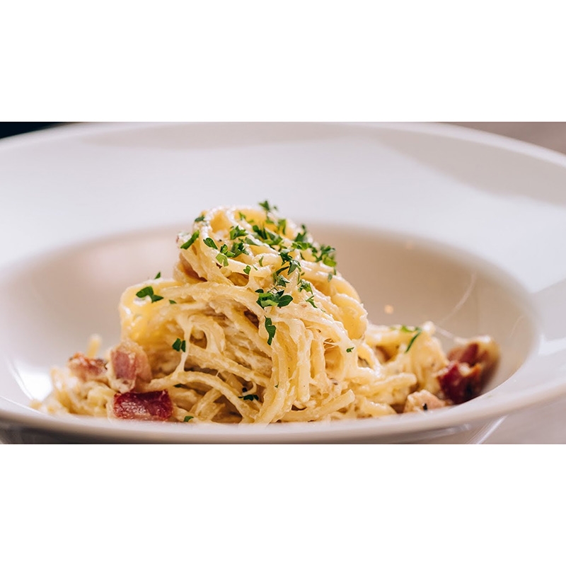 Sốt mì Ý kem phô mai Carbonara Hachi 260g thương hiệu 