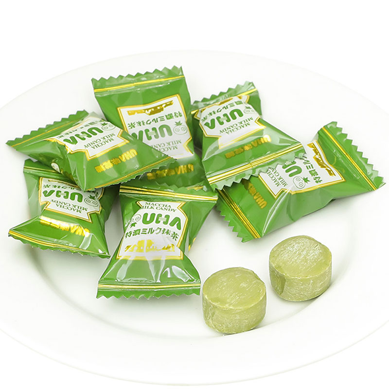 Kẹo sữa trà xanh Nhật Bản UHA Tokuno 58g thương hiệu UHA MIKAKUTO