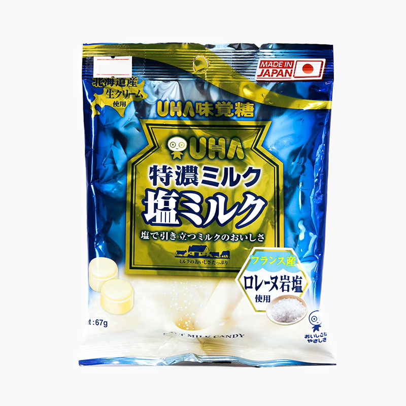 Kẹo sữa UHA vị muối 67g 