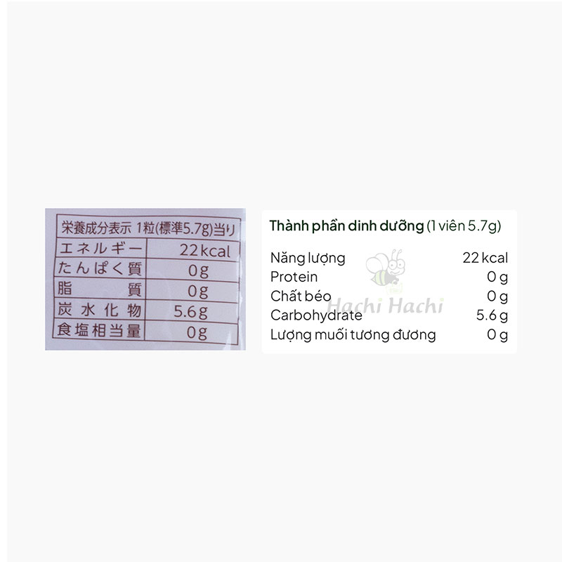 Kẹo gừng mật ong Meito 52g thương hiệu MEITO SANGYO