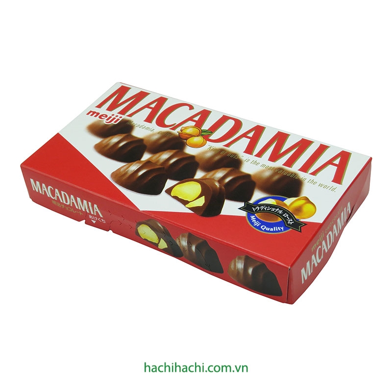 Socola Macadamia chocolate Meiji 64g thương hiệu MEIJI