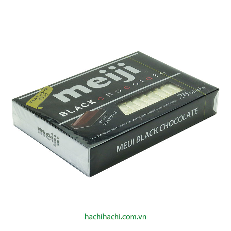 Socola Black chocolate Meiji 120g (26 cái) thương hiệu MEIJI