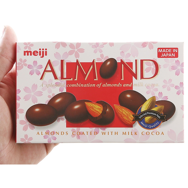 Kẹo Socola Almond hạnh nhân 42g thương hiệu MEIJI