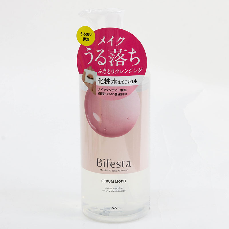 Nước tẩy trang dưỡng ẩm Nhật Bản Bifesta Micellar Serum Moist 400ml thương hiệu 