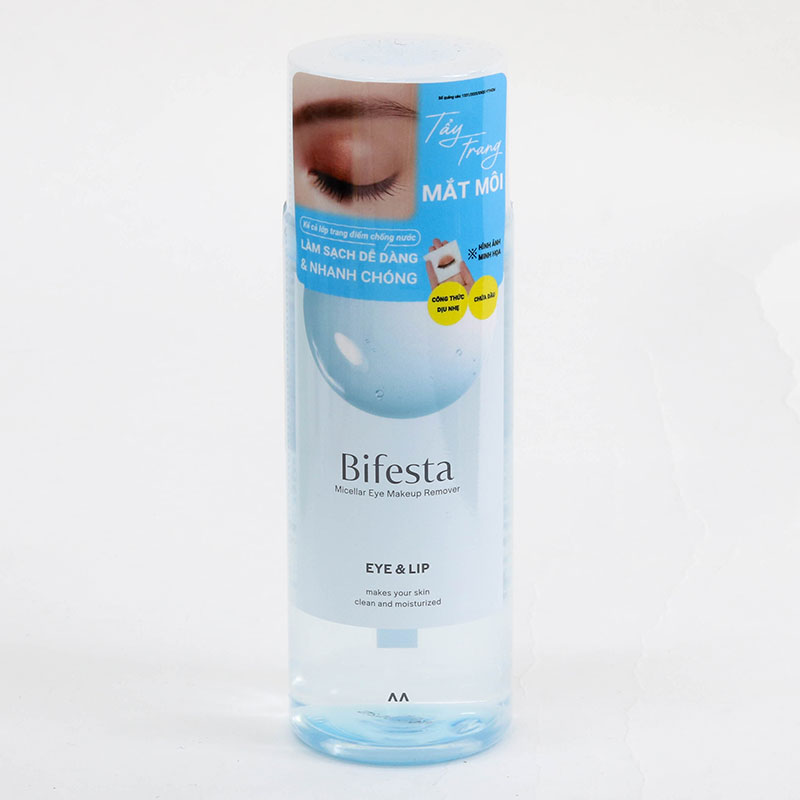 Dầu tẩy trang mắt môi Nhật Bản Bifesta Micellar Eye Makeup Remover 145ml thương hiệu 