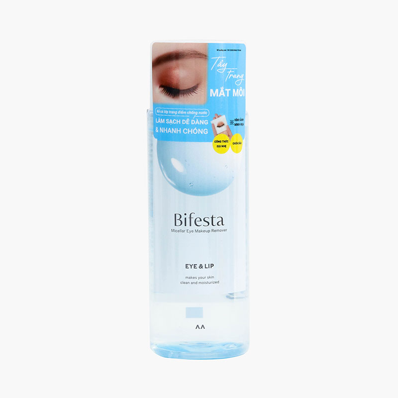 Dầu tẩy trang mắt môi Nhật Bản Bifesta Micellar Eye Makeup Remover 145ml