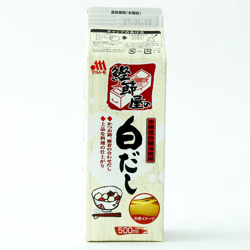 Nước dùng Dashi cá ngừ và nấm hương Marutomo 500ml thương hiệu MARUTOMO