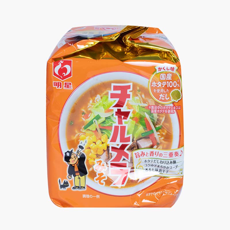 Mì ramen Myojo vị Miso truyền thống 495g (99g x 5 gói) thương hiệu MYOJO FOODS
