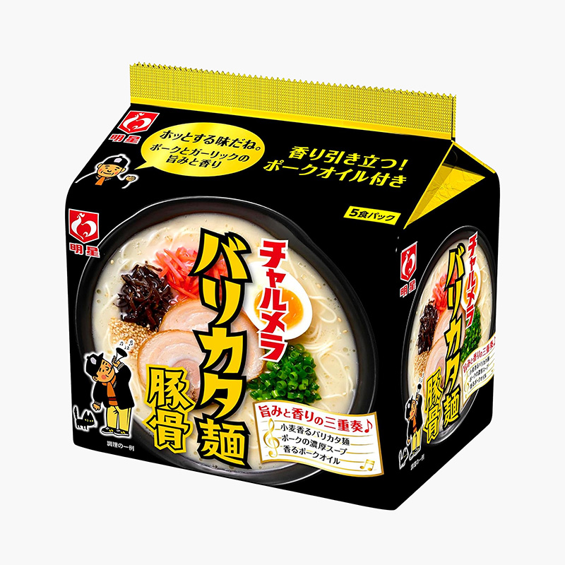 Mì ramen không chiên Myojo vị xương hầm 410g (82gx5 gói)