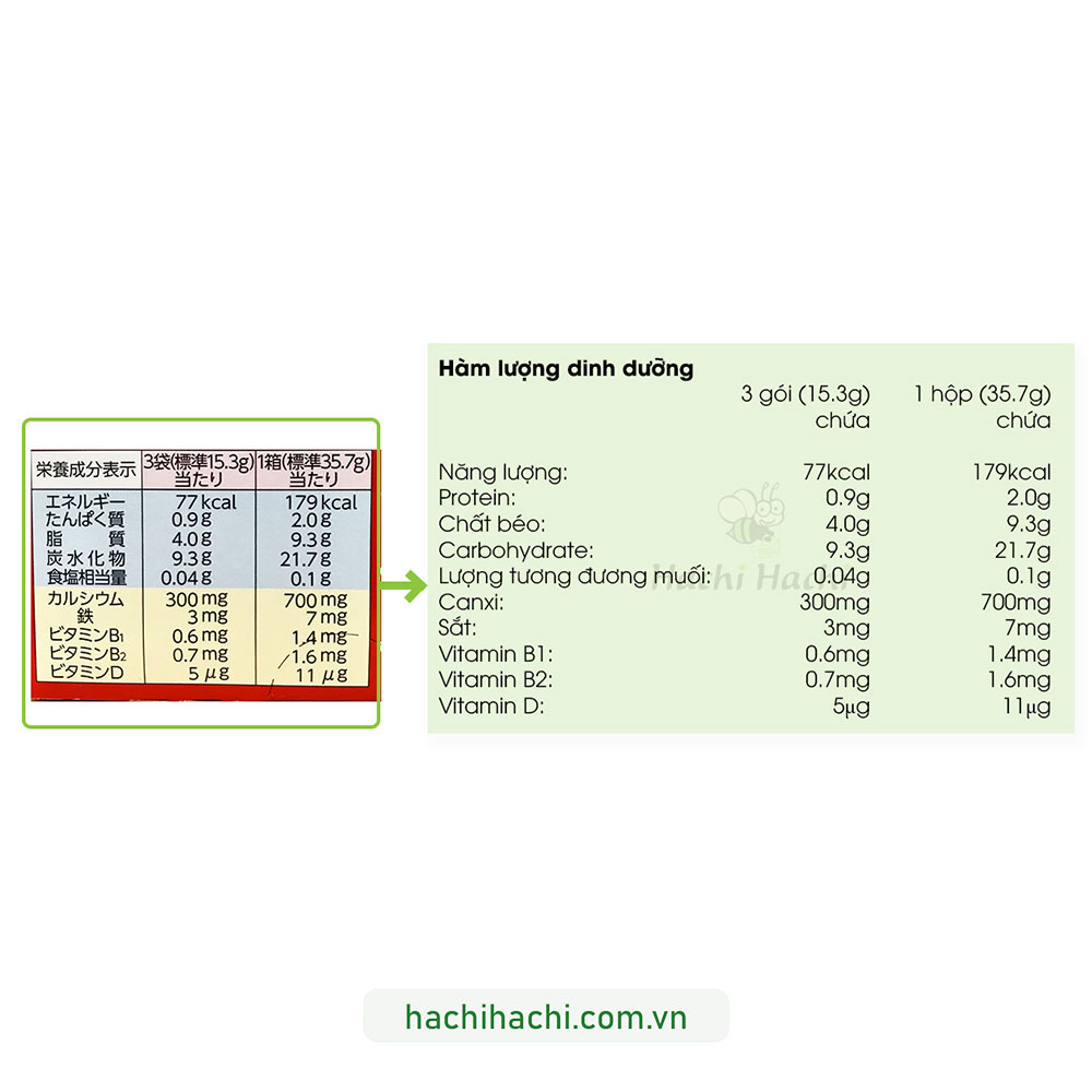 Thực phẩm bổ sung: Bánh xốp ăn dặm Morinaga 35.7g (2 cáix7 gói) thương hiệu MORINAGA