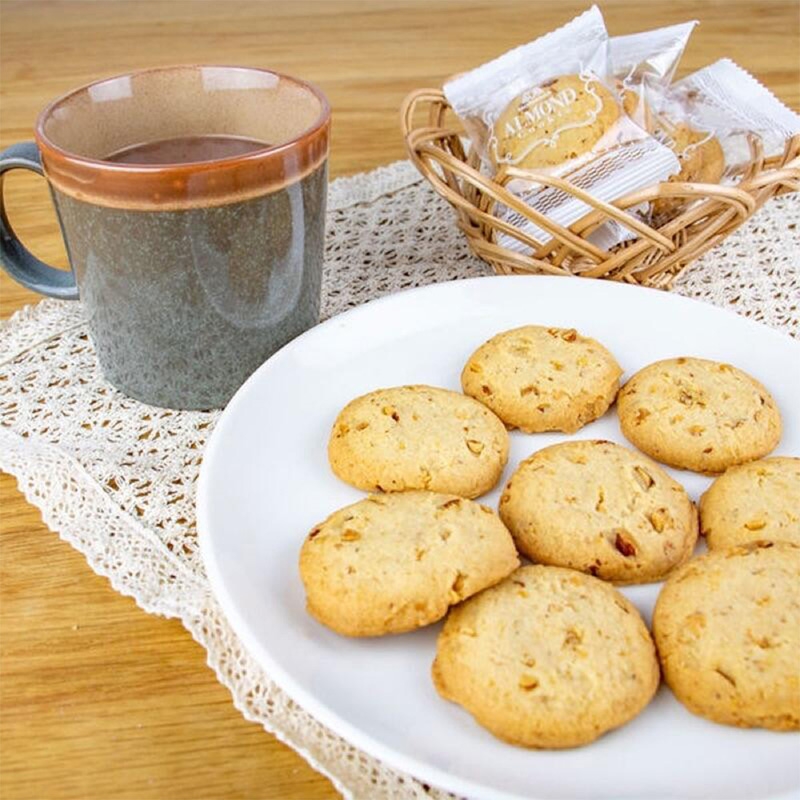 Bánh quy hạnh nhân Morinaga 99.6g (2 cái x 6 gói) thương hiệu 