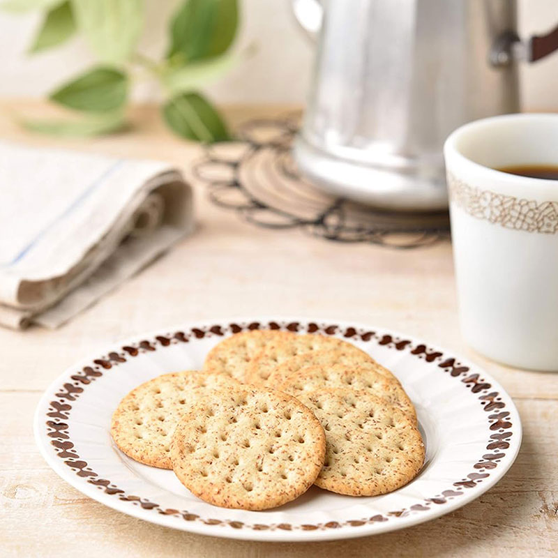 TPBS: Bánh quy mầm lúa mạch Nhật Bản bổ sung chất xơ và sắt Morinaga 152g (8 cáix8 gói) thương hiệu MORINAGA