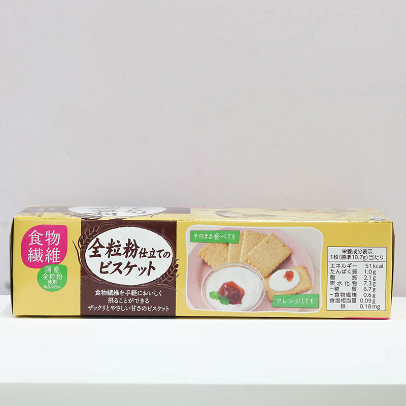 Bánh quy ngũ cốc nguyên cám Nhật Bản giàu chất xơ Morinaga 149.8g (14 cái) thương hiệu MORINAGA