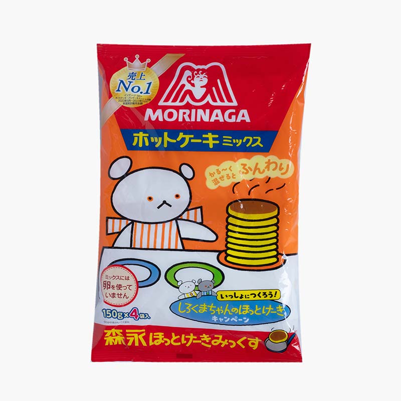 Bột làm bánh Hotcake Morinaga 600g (150gx4gói) (Nhiều mẫu)-Giao mẫu ngẫu nhiên thương hiệu MORINAGA