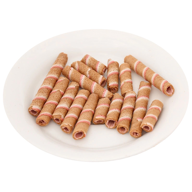 Bánh quế YBC Picola vị dâu 49g (5 cái x 2 gói) thương hiệu YAMAZAKI BISCUITS