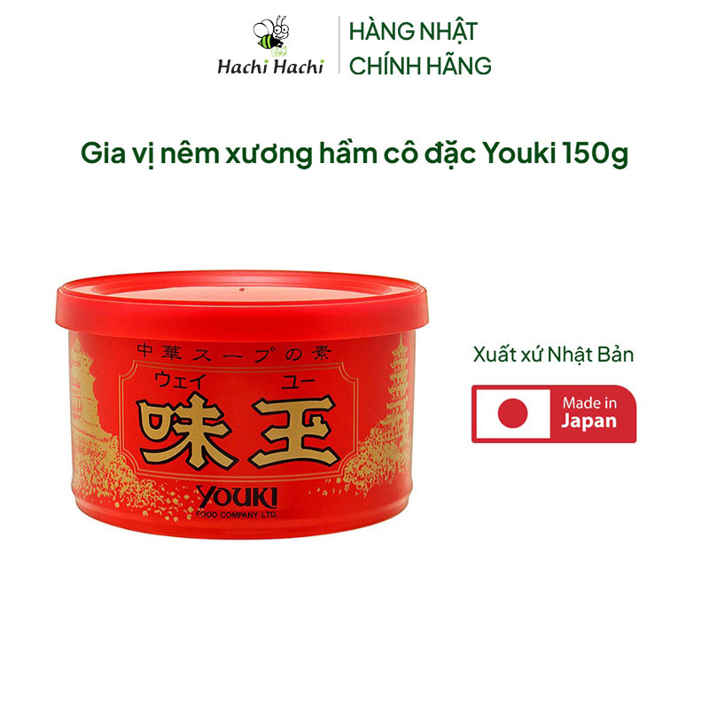 Gia vị nêm xương hầm cô đặc Youki 150g  thương hiệu YOUKI FOOD