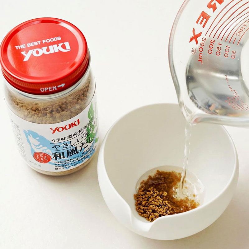 Hạt nêm Dashi cá ngừ tảo bẹ Youki không chất phụ gia 105g thương hiệu YOUKI FOOD