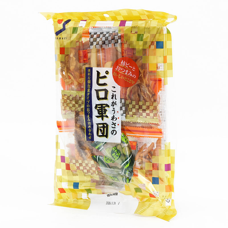 Snack hỗn hợp hải sản và hạt Nhật Bản Yamaei 130g thương hiệu YAMAEI SHOKUHIN