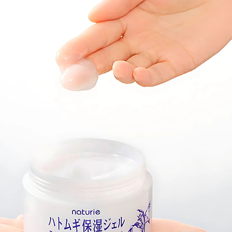 Gel dưỡng ẩm Nhật Bản chiết xuất hạt ý dĩ Naturie làm dịu da & cấp nước tức thì 180g thương hiệu 