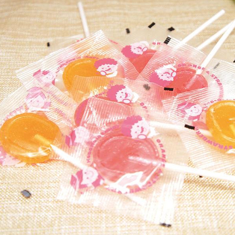 TPBS: Kẹo mút Nhật Bản IQ bổ sung DHA cho bé Unimat Riken vị trái cây 70g (10 cái), vị dâu & cam thương hiệu UNIMAT RIKEN