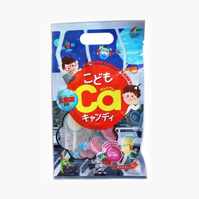 TPBS: Kẹo mút bổ sung Canxi cho trẻ em Unimat Riken vị sữa chua trái cây 70g (10 cái) thương hiệu UNIMAT RIKEN