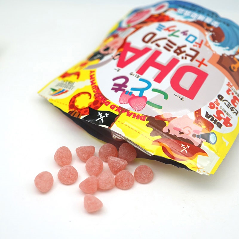 TPBVSK: Kẹo dẻo DHA Vitamin D cho bé vị đào 90 viên thương hiệu UNIMAT RIKEN