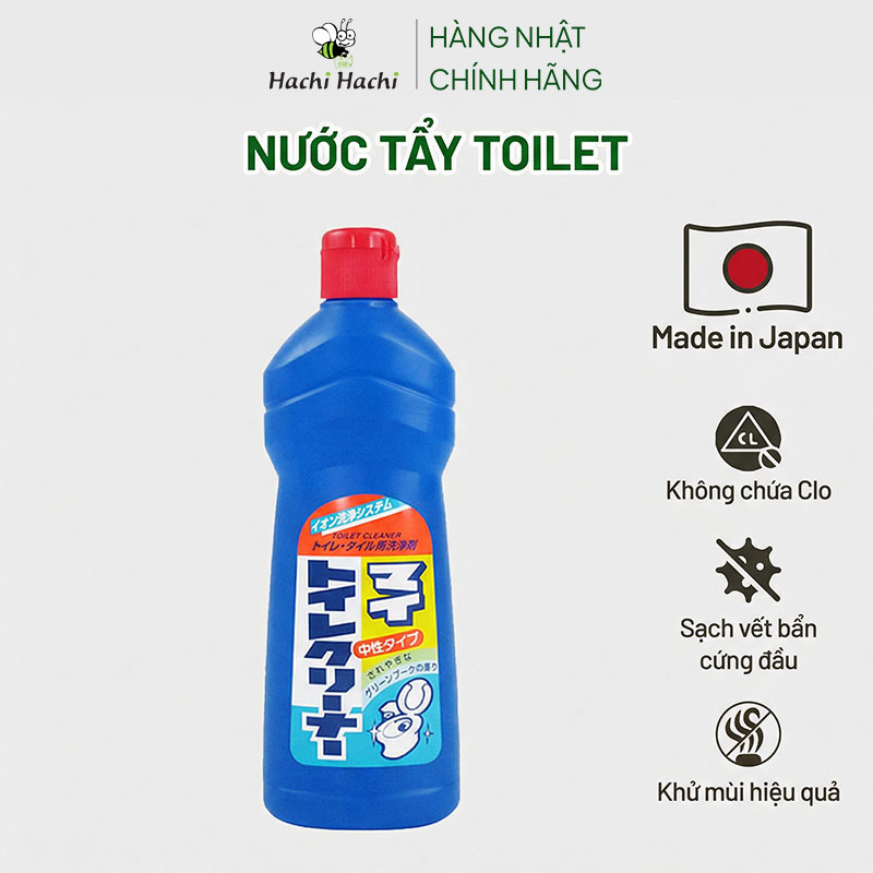 Nước tẩy rửa vệ sinh toilet, bồn cầu Rocket Nhật Bản 500ml thương hiệu ROCKET SOAP