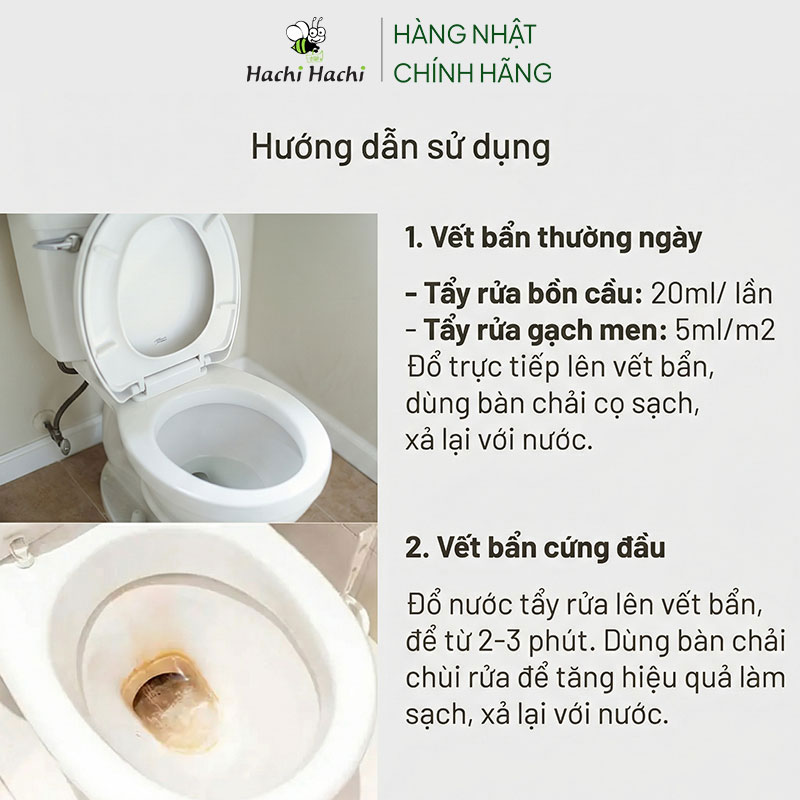 Nước tẩy rửa vệ sinh toilet, bồn cầu Rocket Nhật Bản 500ml thương hiệu ROCKET SOAP