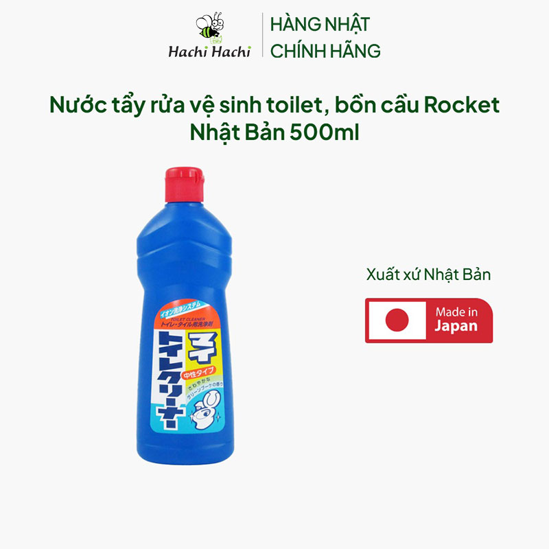 Nước tẩy rửa vệ sinh toilet, bồn cầu Rocket Nhật Bản 500ml thương hiệu ROCKET SOAP