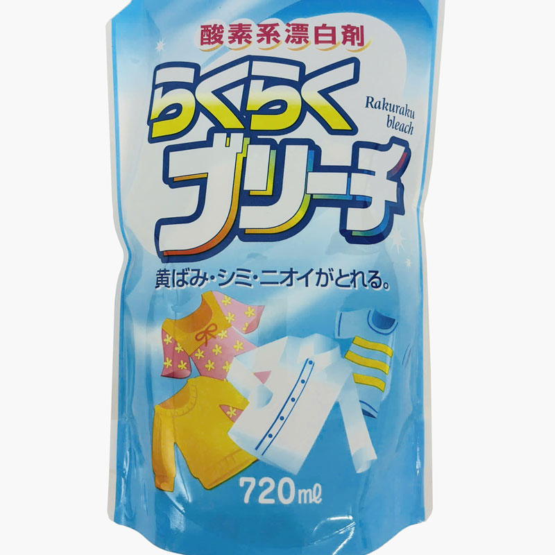 Nước tẩy quần áo cho vải mỏng, vải màu Rocket Rakuraku 720ml thương hiệu ROCKET SOAP