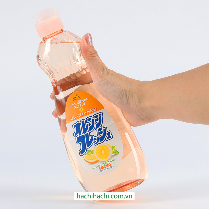 Nước rửa chén trung tính hương cam Rocket 600g thương hiệu ROCKET SOAP