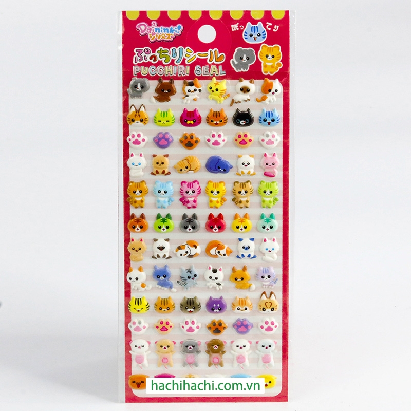 Sticker dán trang trí hình thú (Nhiều mẫu) thương hiệu LEMON