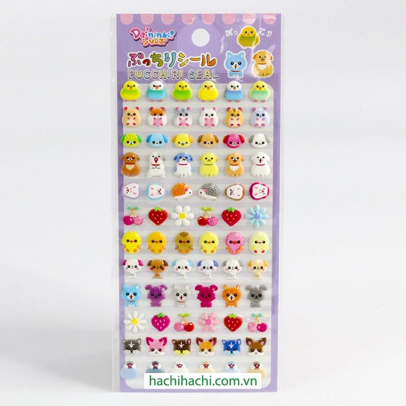 Sticker dán trang trí hình thú (Nhiều mẫu) thương hiệu LEMON