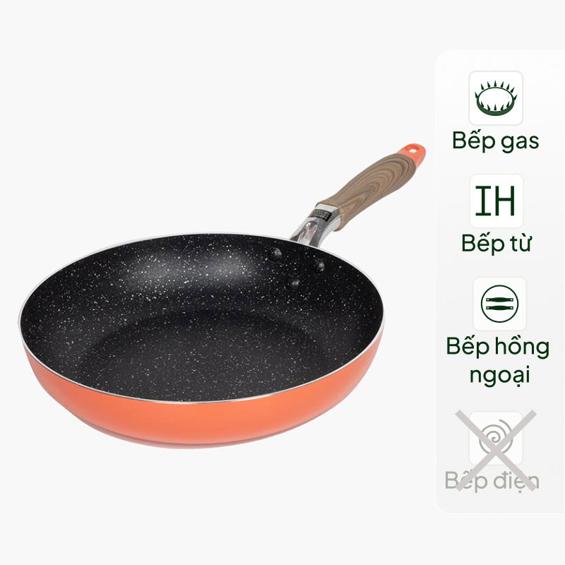 Chảo chống dính đá hoa cương Wahei Freiz 26cm