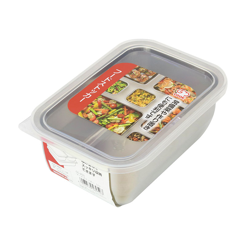 Hộp inox đựng thực phẩm 800ml thương hiệu WAHEI FREIZ