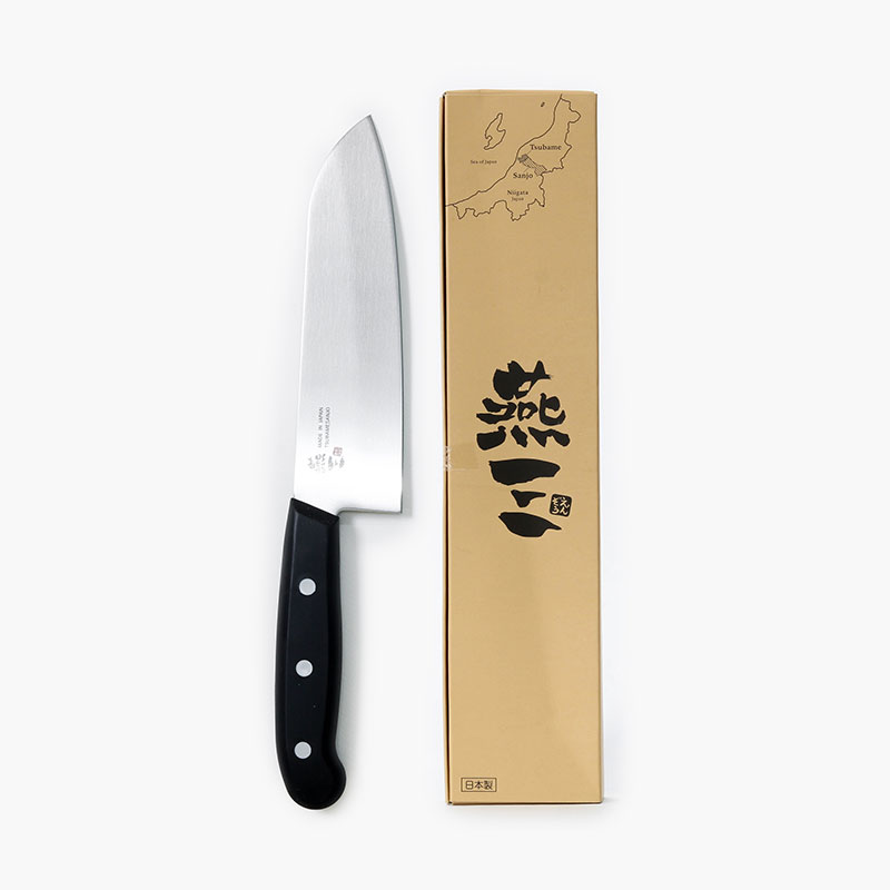Dao bếp inox Wahei Freiz Santoku lưỡi 16.5cm