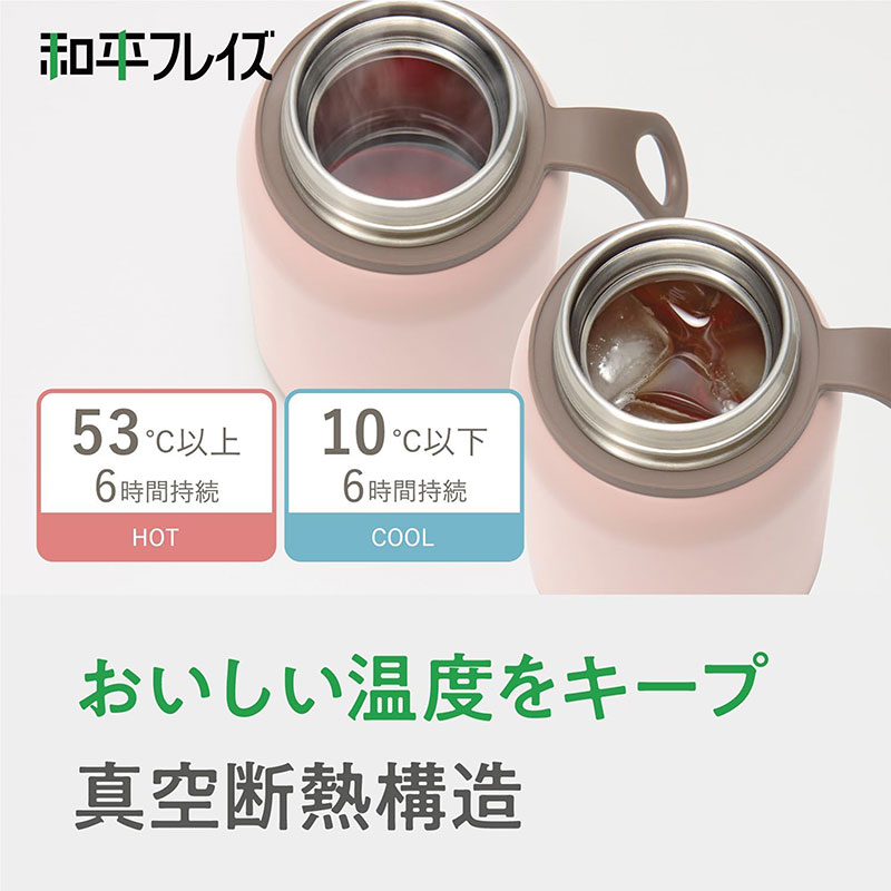 Bình giữ nhiệt Wahei Freiz BPA Free 300ml (Hồng) thương hiệu WAHEI FREIZ
