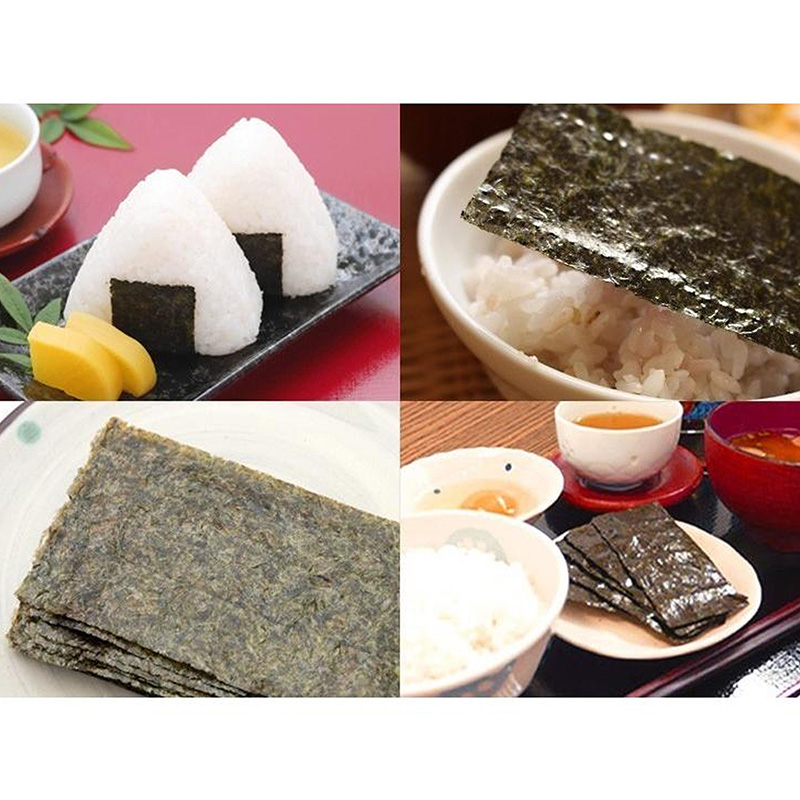 Rong biển Nhật Bản tẩm gia vị Nagainori 80 miếng 20g thương hiệu NAGAINORI