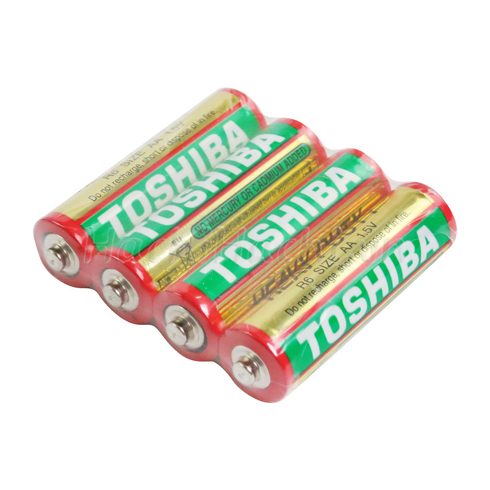 Pin tiểu cam 2A 1.5V (R6KG) 4 cục  thương hiệu TOSHIBA